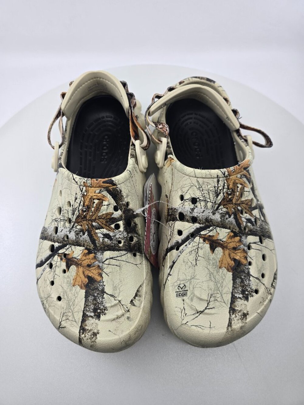 Crocs Echo Clog Realtree Edge Camo Bone White 208232-2Y2 Men's Size 8